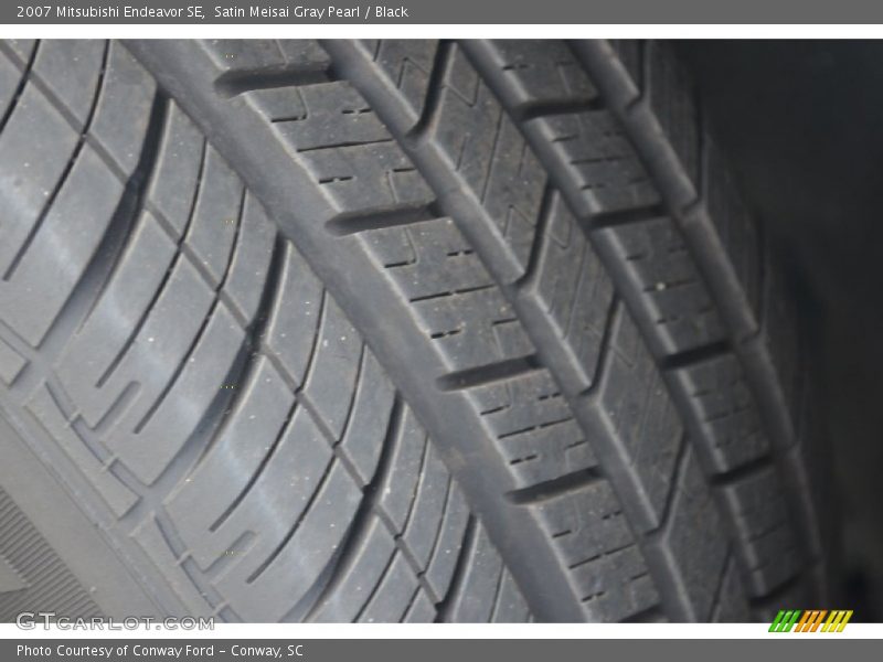 Satin Meisai Gray Pearl / Black 2007 Mitsubishi Endeavor SE