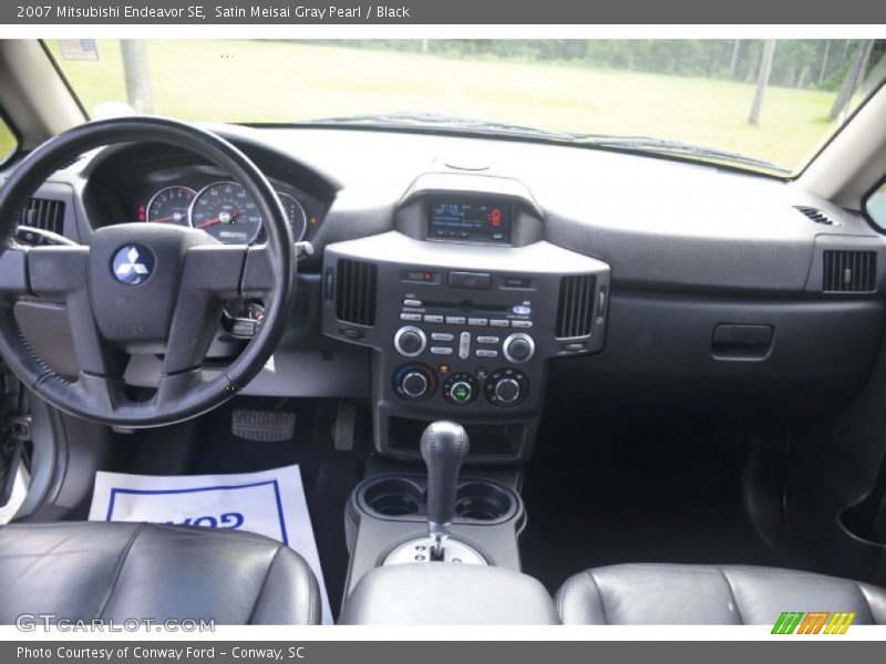 Satin Meisai Gray Pearl / Black 2007 Mitsubishi Endeavor SE