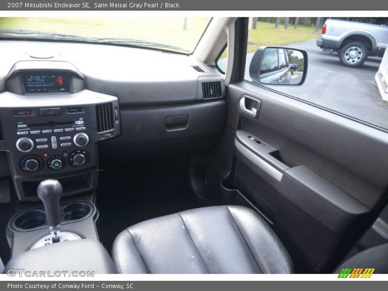 Satin Meisai Gray Pearl / Black 2007 Mitsubishi Endeavor SE
