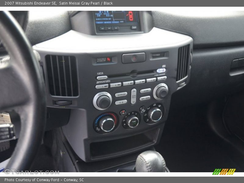 Satin Meisai Gray Pearl / Black 2007 Mitsubishi Endeavor SE