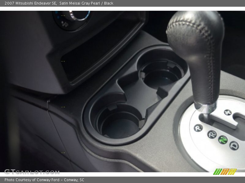 Satin Meisai Gray Pearl / Black 2007 Mitsubishi Endeavor SE