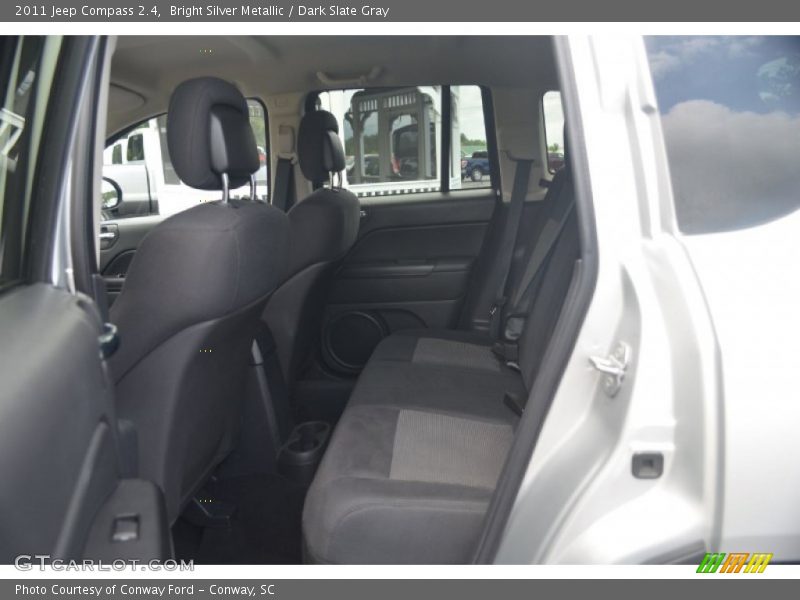 Bright Silver Metallic / Dark Slate Gray 2011 Jeep Compass 2.4