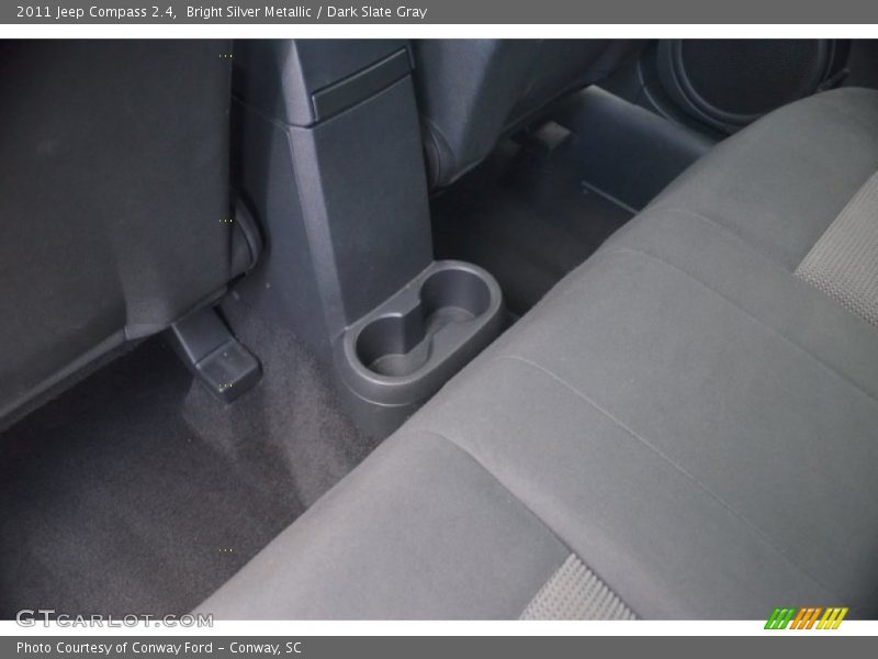 Bright Silver Metallic / Dark Slate Gray 2011 Jeep Compass 2.4