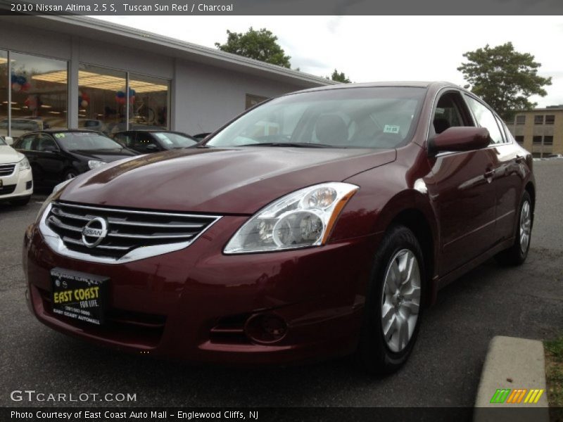 Tuscan Sun Red / Charcoal 2010 Nissan Altima 2.5 S