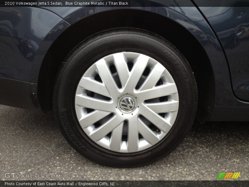 Blue Graphite Metallic / Titan Black 2010 Volkswagen Jetta S Sedan