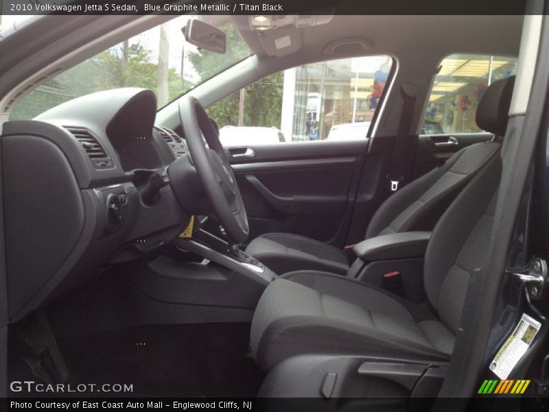 Blue Graphite Metallic / Titan Black 2010 Volkswagen Jetta S Sedan