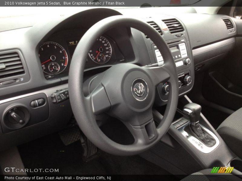 Blue Graphite Metallic / Titan Black 2010 Volkswagen Jetta S Sedan