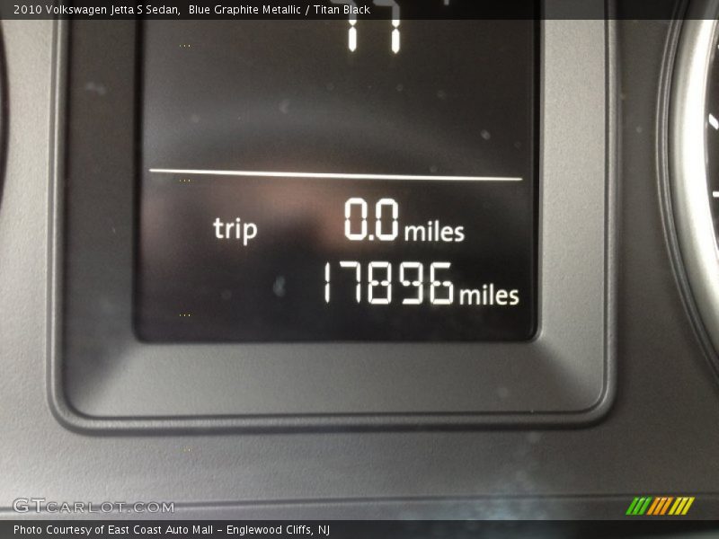 Blue Graphite Metallic / Titan Black 2010 Volkswagen Jetta S Sedan