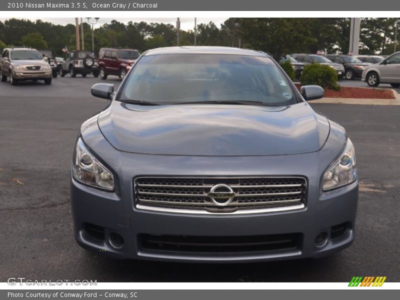 Ocean Gray / Charcoal 2010 Nissan Maxima 3.5 S