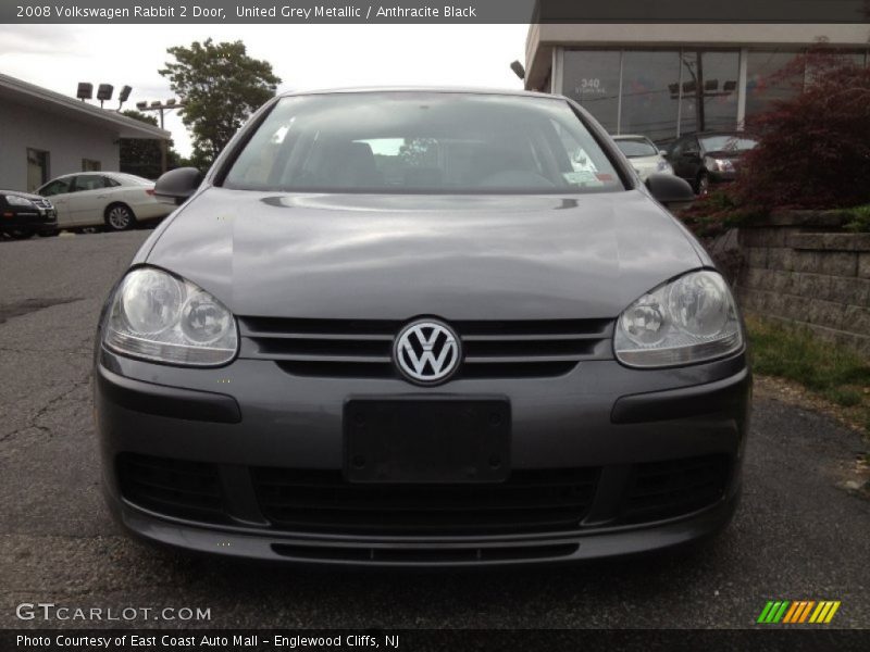 United Grey Metallic / Anthracite Black 2008 Volkswagen Rabbit 2 Door