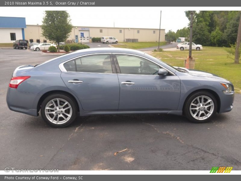 Ocean Gray / Charcoal 2010 Nissan Maxima 3.5 S