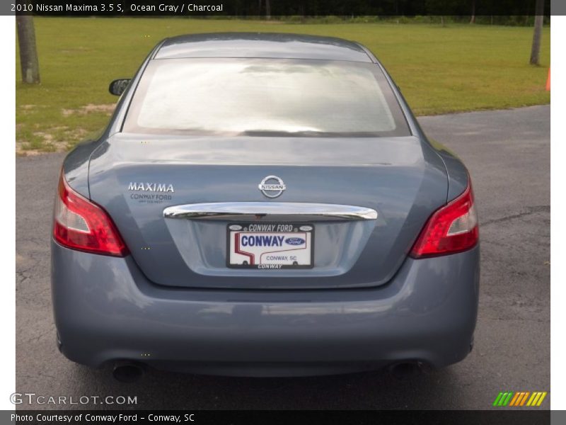Ocean Gray / Charcoal 2010 Nissan Maxima 3.5 S