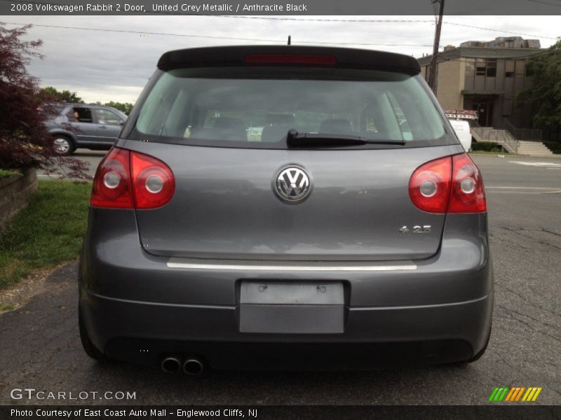 United Grey Metallic / Anthracite Black 2008 Volkswagen Rabbit 2 Door