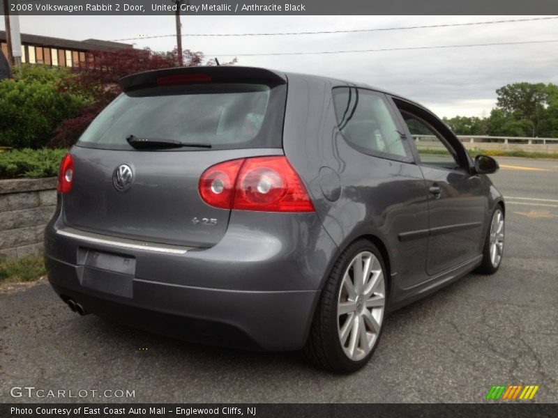 United Grey Metallic / Anthracite Black 2008 Volkswagen Rabbit 2 Door