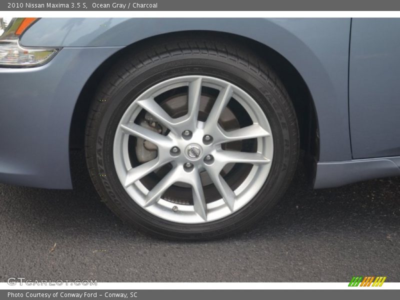 Ocean Gray / Charcoal 2010 Nissan Maxima 3.5 S
