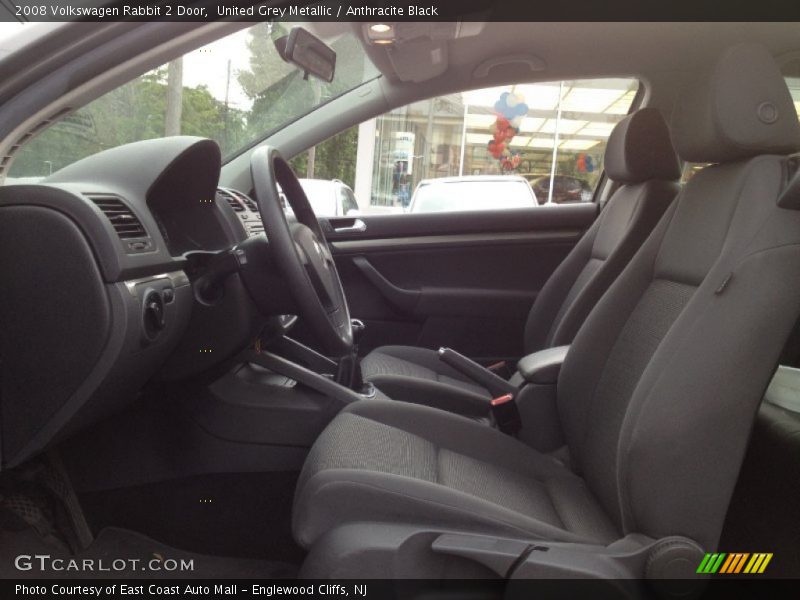 United Grey Metallic / Anthracite Black 2008 Volkswagen Rabbit 2 Door