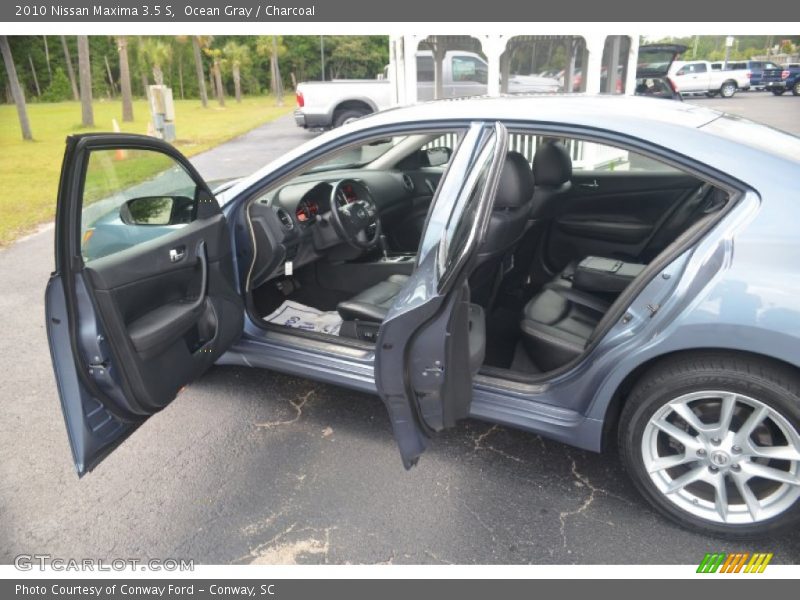 Ocean Gray / Charcoal 2010 Nissan Maxima 3.5 S