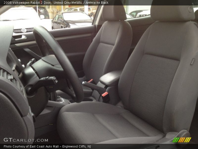 United Grey Metallic / Anthracite Black 2008 Volkswagen Rabbit 2 Door