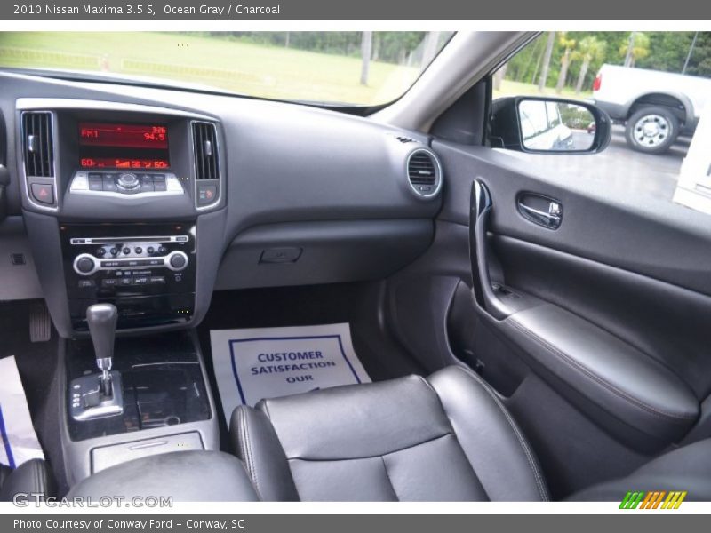 Ocean Gray / Charcoal 2010 Nissan Maxima 3.5 S
