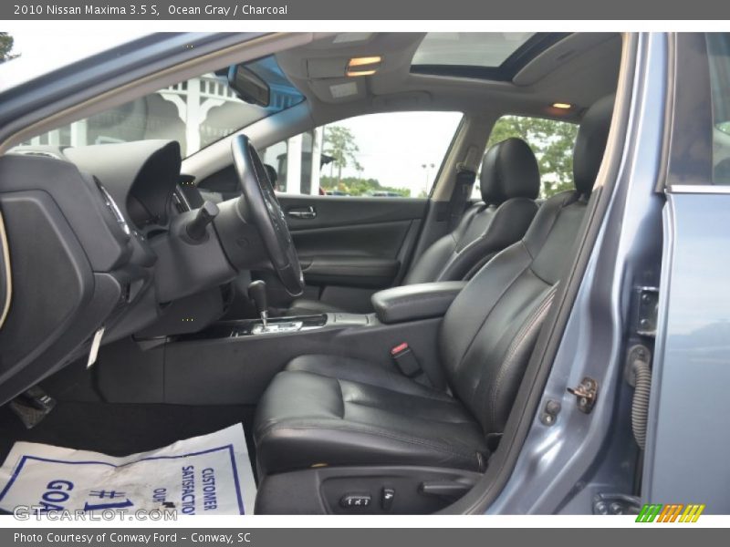 Ocean Gray / Charcoal 2010 Nissan Maxima 3.5 S