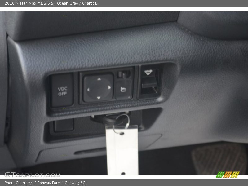 Ocean Gray / Charcoal 2010 Nissan Maxima 3.5 S
