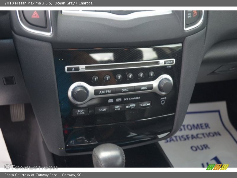 Ocean Gray / Charcoal 2010 Nissan Maxima 3.5 S