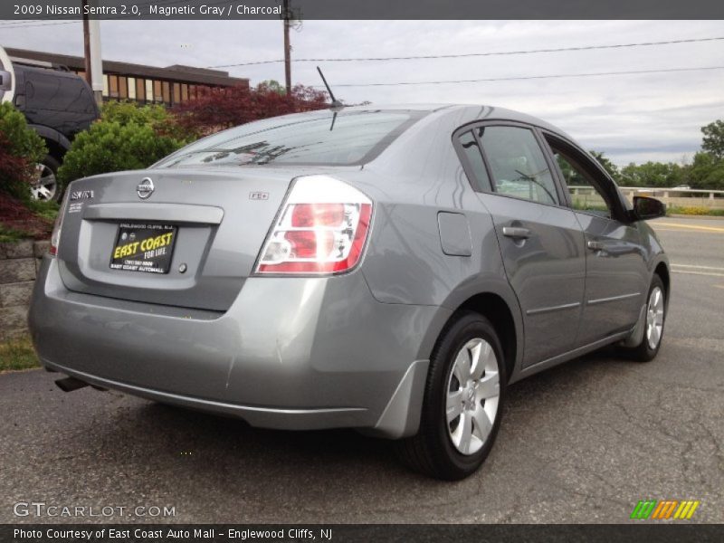 Magnetic Gray / Charcoal 2009 Nissan Sentra 2.0