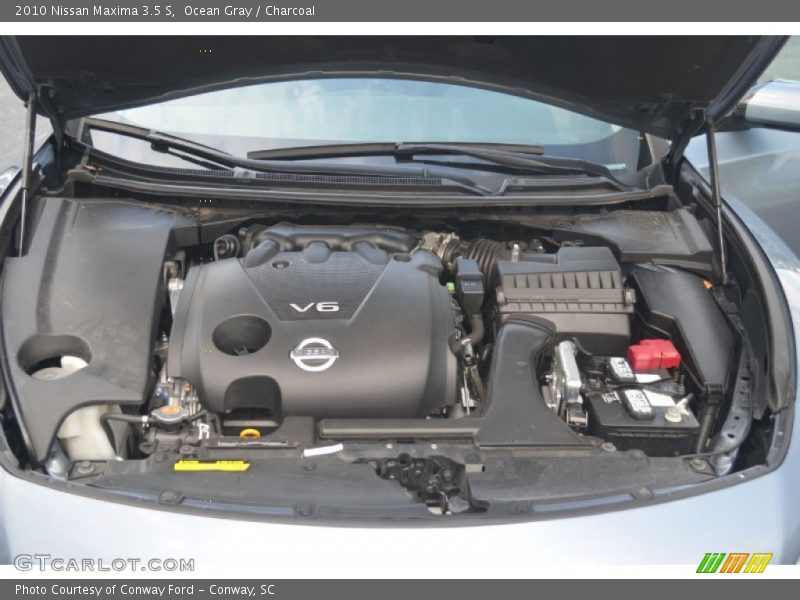 Ocean Gray / Charcoal 2010 Nissan Maxima 3.5 S