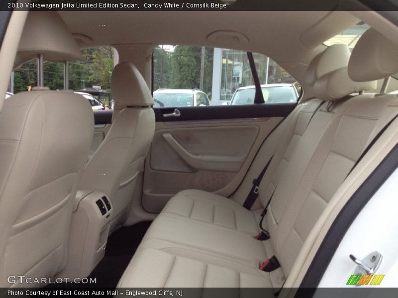 Candy White / Cornsilk Beige 2010 Volkswagen Jetta Limited Edition Sedan