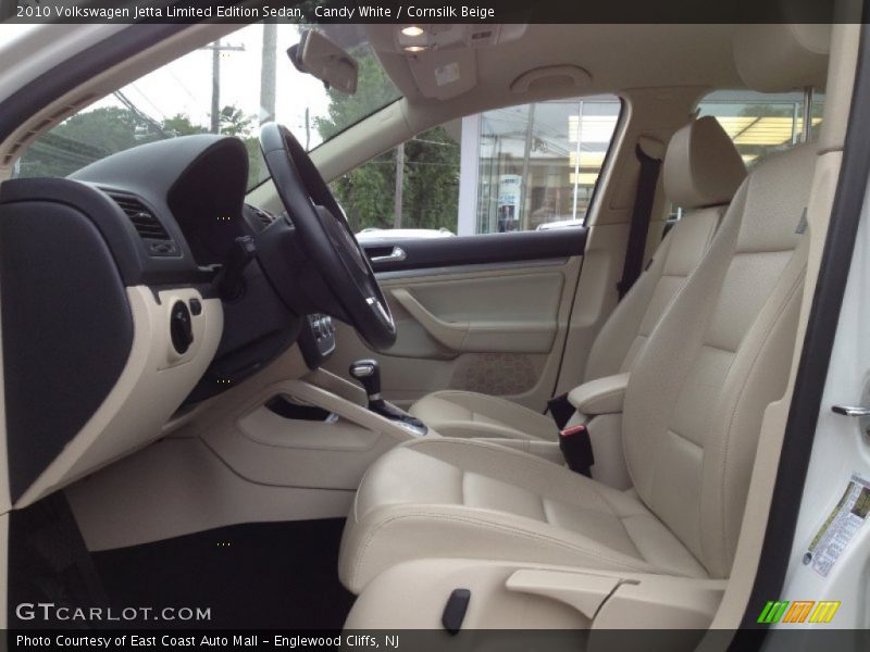 Candy White / Cornsilk Beige 2010 Volkswagen Jetta Limited Edition Sedan