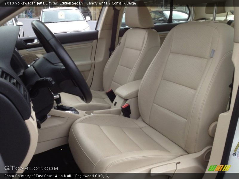 Candy White / Cornsilk Beige 2010 Volkswagen Jetta Limited Edition Sedan