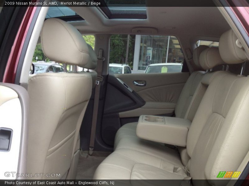 Merlot Metallic / Beige 2009 Nissan Murano SL AWD
