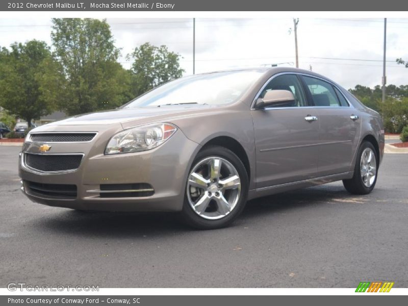 Mocha Steel Metallic / Ebony 2012 Chevrolet Malibu LT