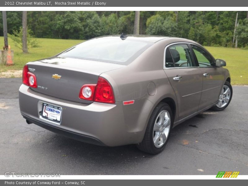 Mocha Steel Metallic / Ebony 2012 Chevrolet Malibu LT