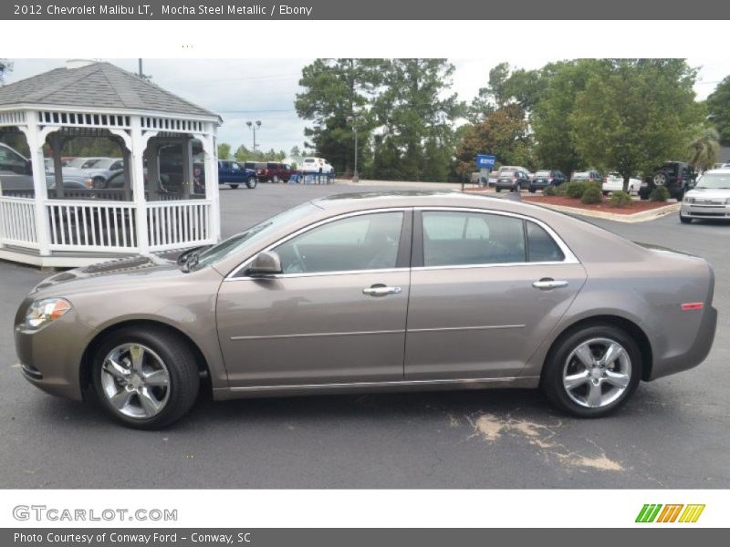 Mocha Steel Metallic / Ebony 2012 Chevrolet Malibu LT