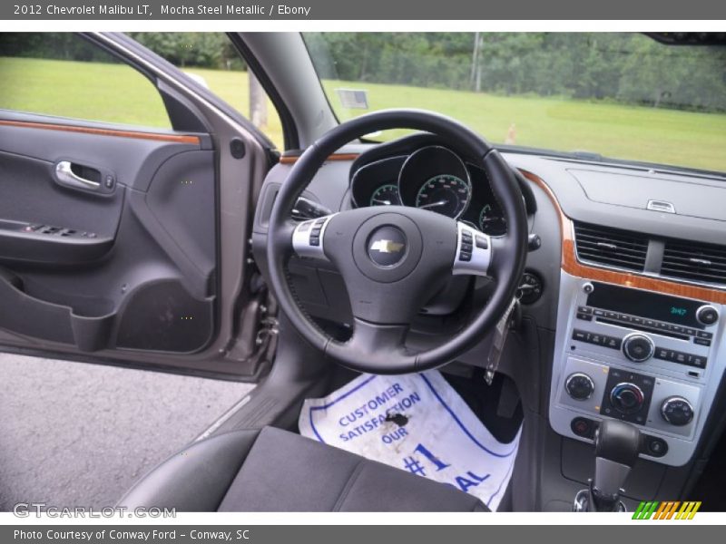Mocha Steel Metallic / Ebony 2012 Chevrolet Malibu LT