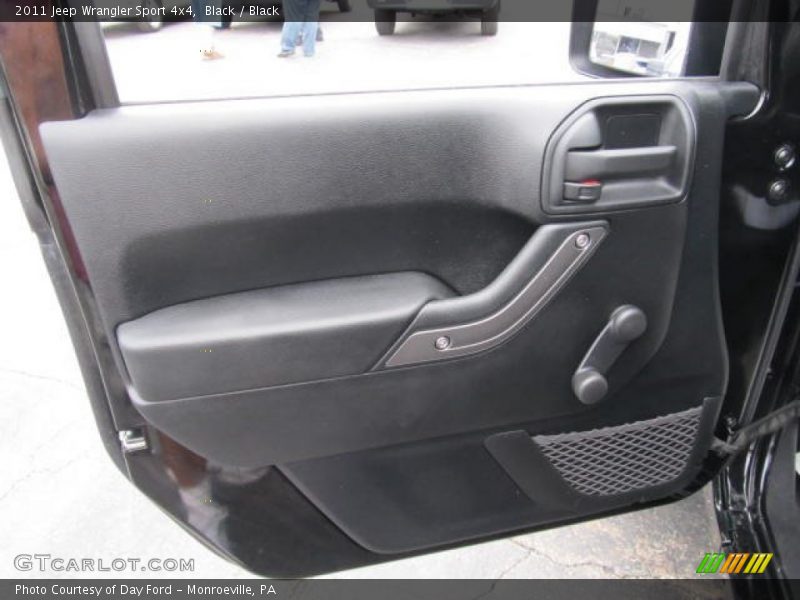 Black / Black 2011 Jeep Wrangler Sport 4x4