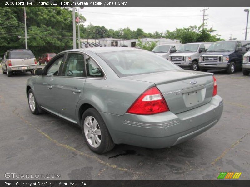 Titanium Green Metallic / Shale Grey 2006 Ford Five Hundred SEL