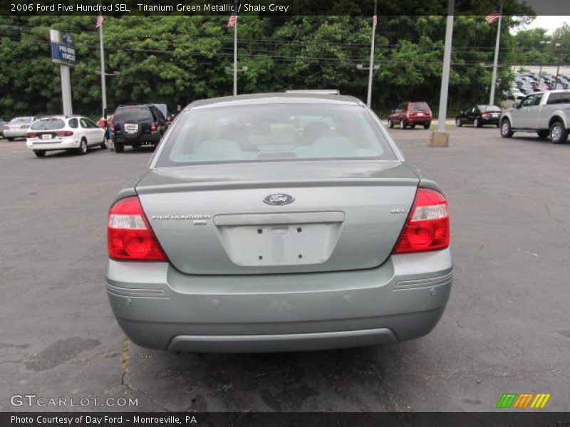 Titanium Green Metallic / Shale Grey 2006 Ford Five Hundred SEL