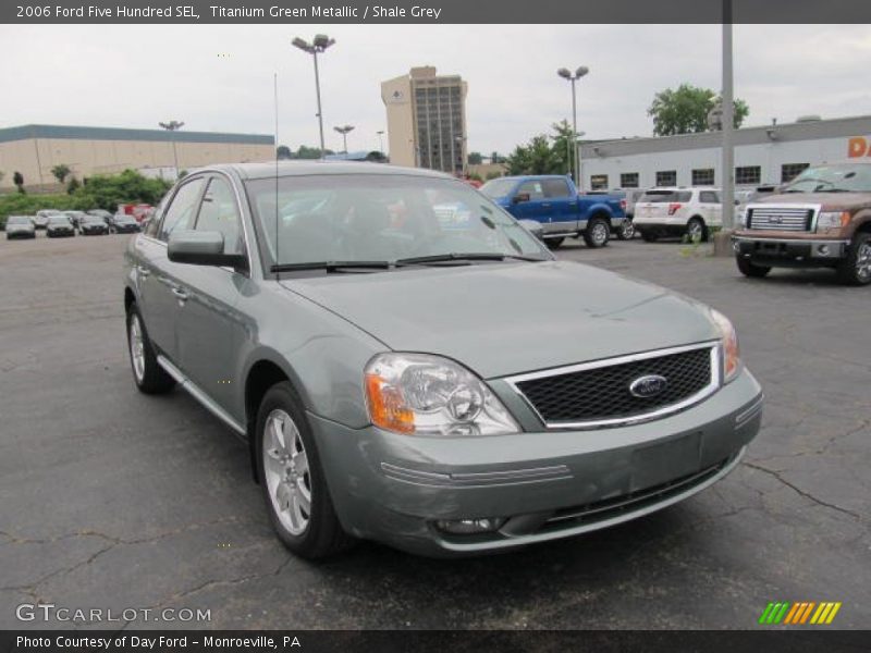 Titanium Green Metallic / Shale Grey 2006 Ford Five Hundred SEL