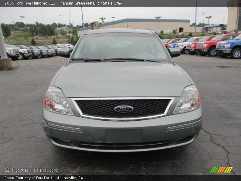 Titanium Green Metallic / Shale Grey 2006 Ford Five Hundred SEL