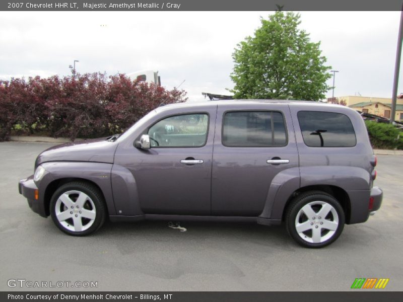 Majestic Amethyst Metallic / Gray 2007 Chevrolet HHR LT