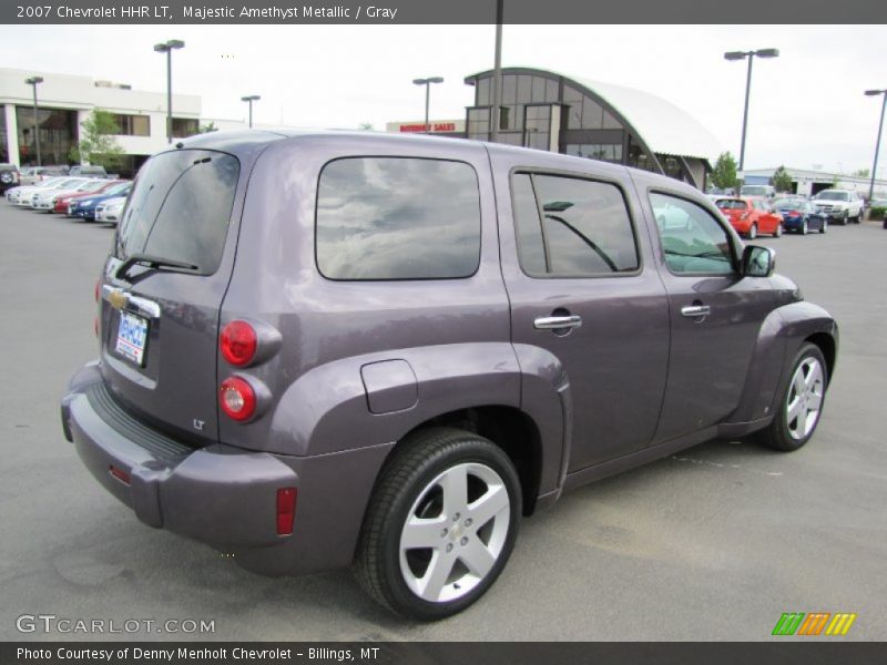 Majestic Amethyst Metallic / Gray 2007 Chevrolet HHR LT