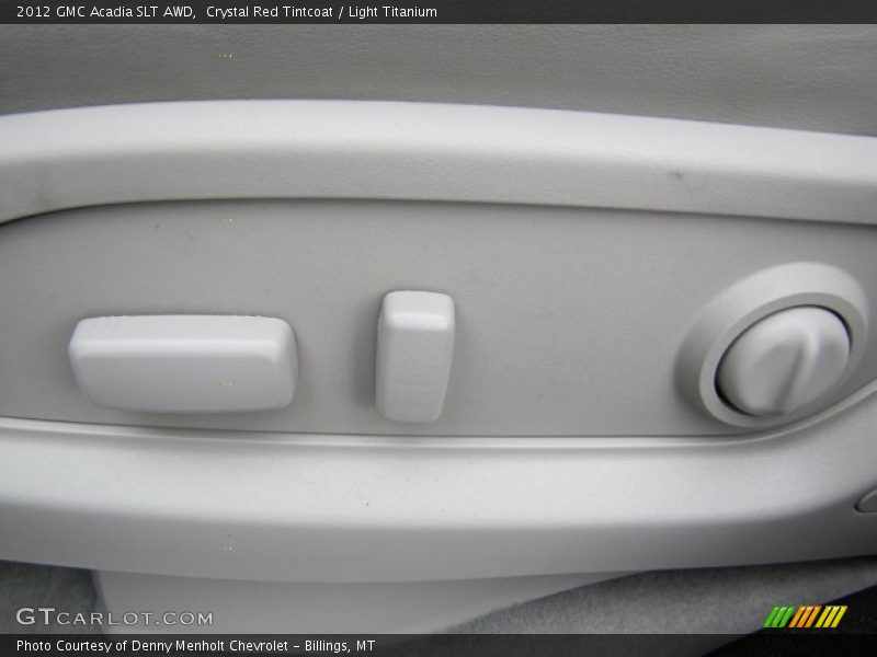 Crystal Red Tintcoat / Light Titanium 2012 GMC Acadia SLT AWD