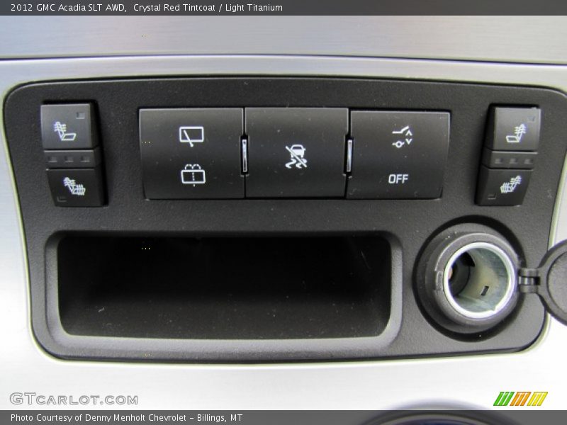 Crystal Red Tintcoat / Light Titanium 2012 GMC Acadia SLT AWD