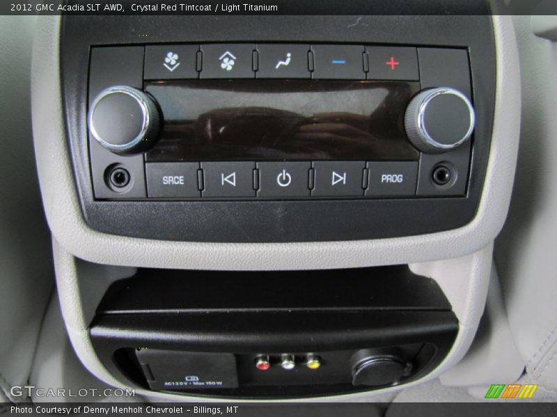 Crystal Red Tintcoat / Light Titanium 2012 GMC Acadia SLT AWD
