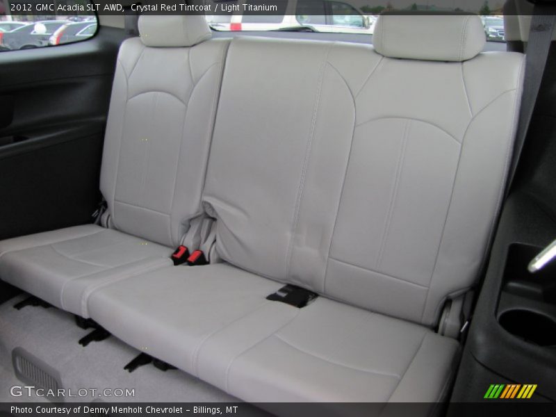 Crystal Red Tintcoat / Light Titanium 2012 GMC Acadia SLT AWD