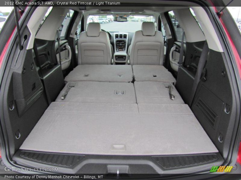 Crystal Red Tintcoat / Light Titanium 2012 GMC Acadia SLT AWD
