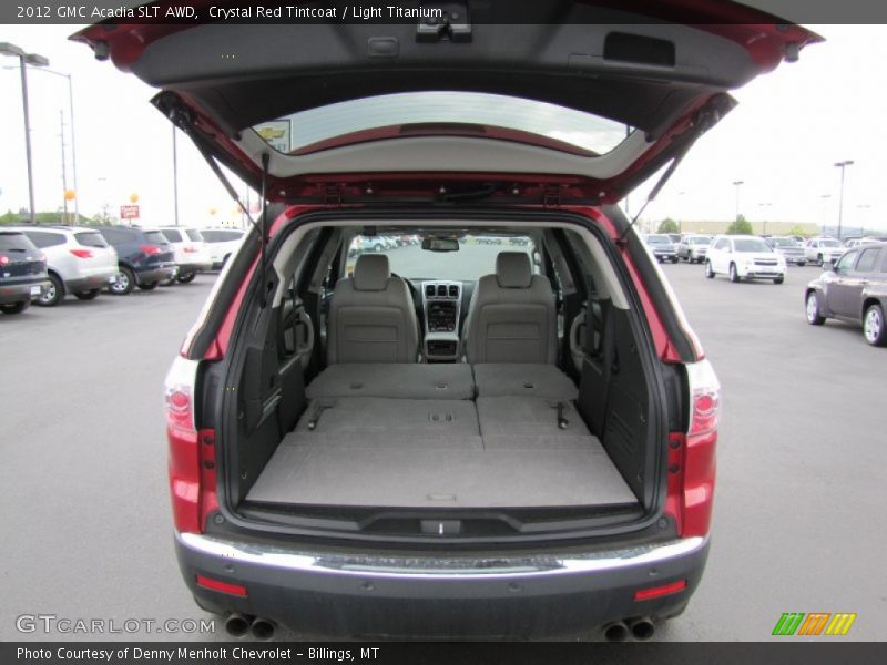 Crystal Red Tintcoat / Light Titanium 2012 GMC Acadia SLT AWD