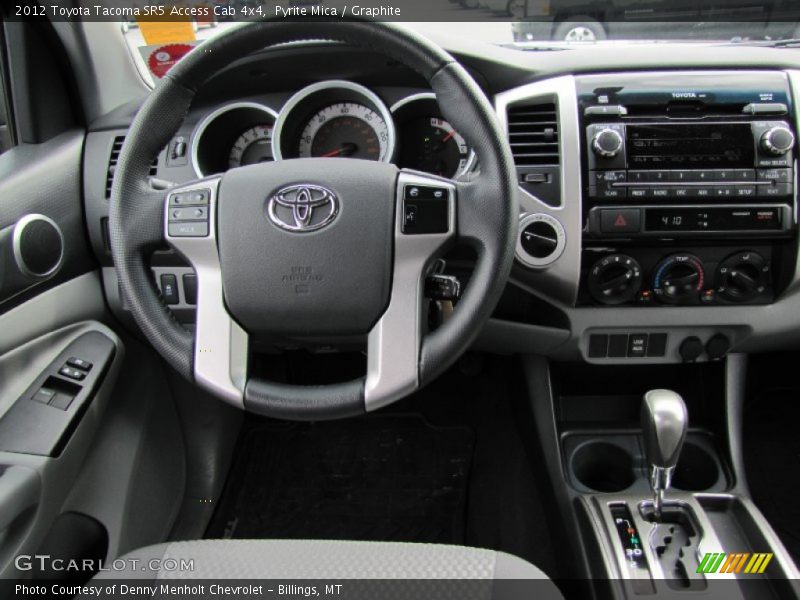 Dashboard of 2012 Tacoma SR5 Access Cab 4x4